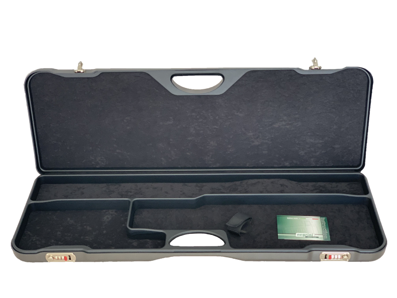 Estojo em ABS para Espingarda Varilha Média Max. 84cm (1 Coronha + 1 Cano) - GRAFITE - Marca Negrini