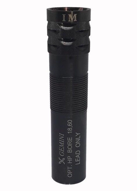 Choke Gemini - Optima HP Bore 12GA - Modelo Ported - Comprimento 91mm - Black Edition