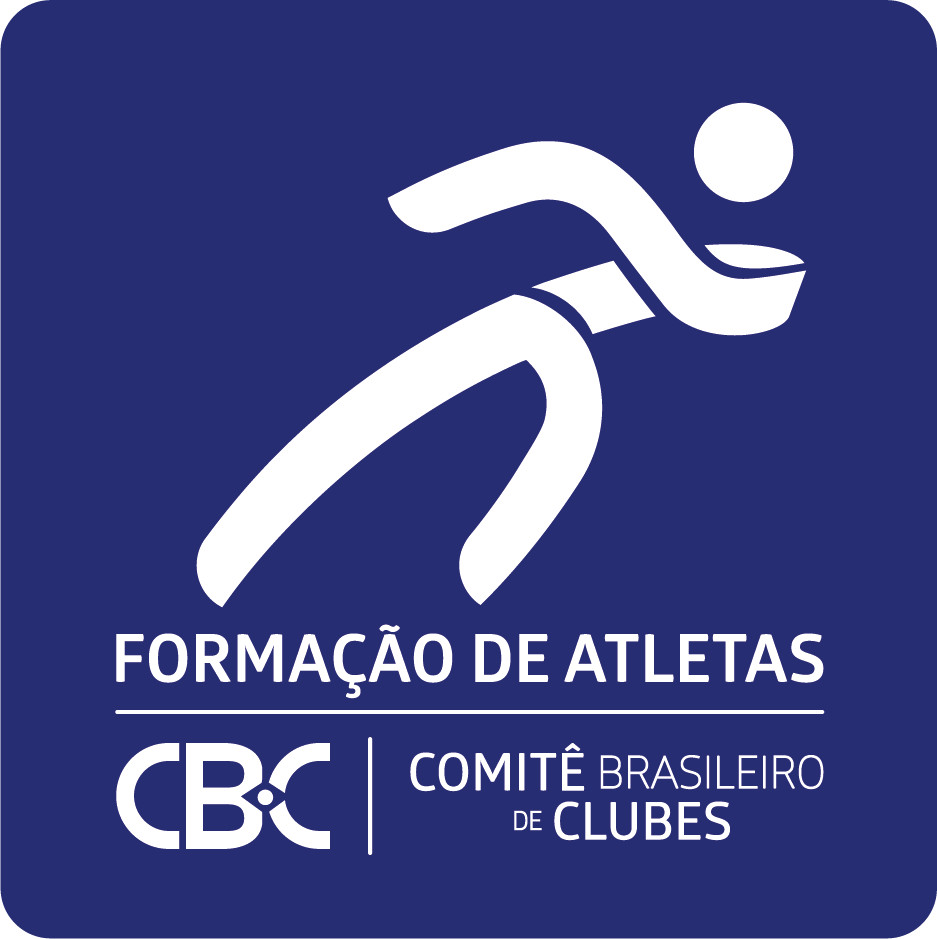 Patch Bordado CBC - Formação de Atletas - Fundo Azul - By Mundo Tiro
