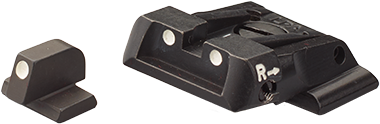 Alça + Massa de Mira para Pistola Smith&Wesson - Modelo 3 Dot System - Marca LPA