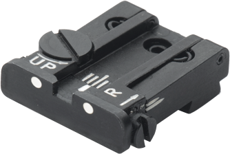 Alça de Mira para Pistola Glock - Modelo 3 Dot System - Marca LPA