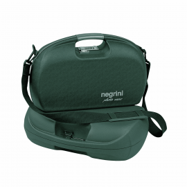 Estojo em ABS Tira Colo para 06 Caixetas de Cartuchos - Cor Verde - Marca Negrini