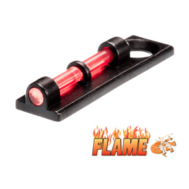 Flame - Mira Universal para Espingarda com Fibra Ótica Verde - Marca Hi Viz