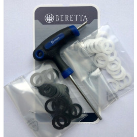 Kit de Chave para Regulador de Coronha Beretta B-Fast com Espaçadores Plásticos