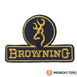 Patch Bordado Browning - By Mundo Tiro