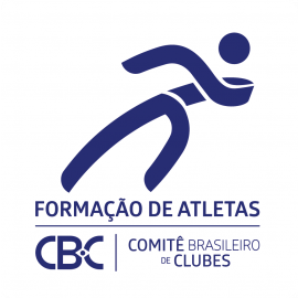 Patch Bordado CBC - Formação de Atletas - Fundo Branco - By Mundo Tiro