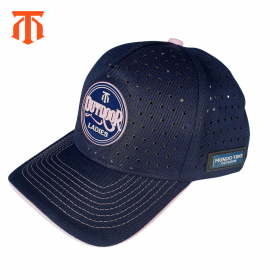 Boné Mundo Tiro Ladies - Azul Marinho com detalhe Rosa